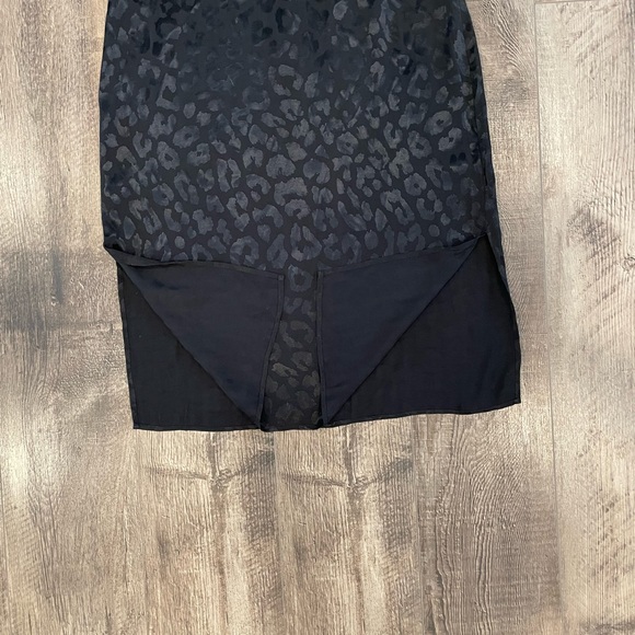 Express Black Leopard Dress size L - Picture 8 of 15